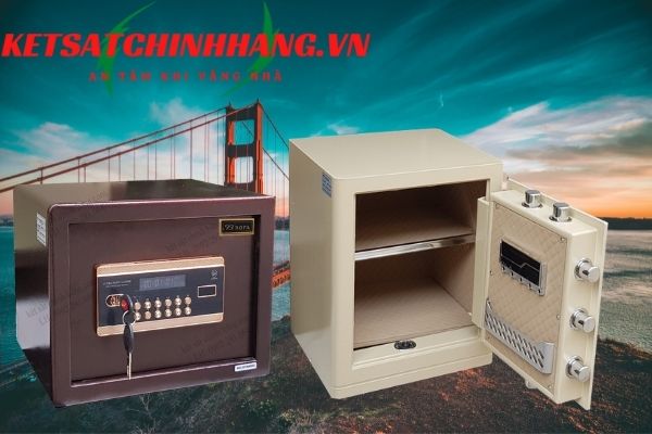 Két sắt mini nhập khẩu từ nước ngoài hàng chính hãng tại két sắt Đức Phương
