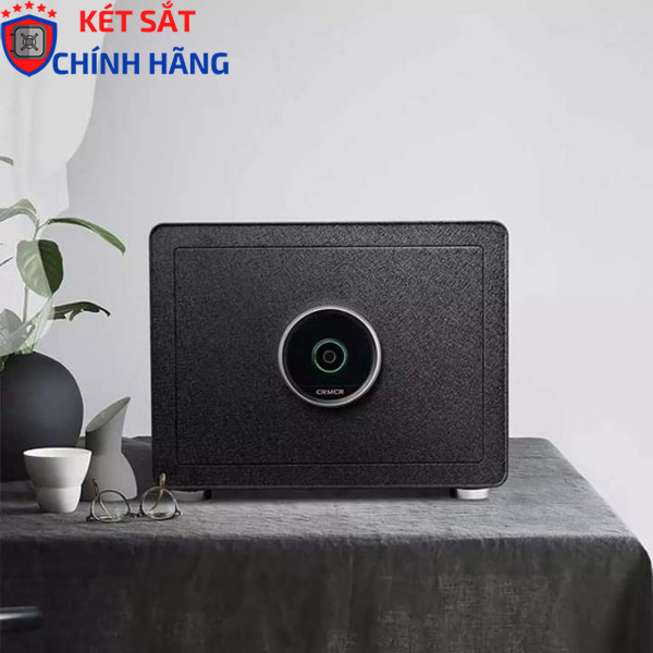 Két sắt mini thông minh Xiaomi mở bằng vân tay