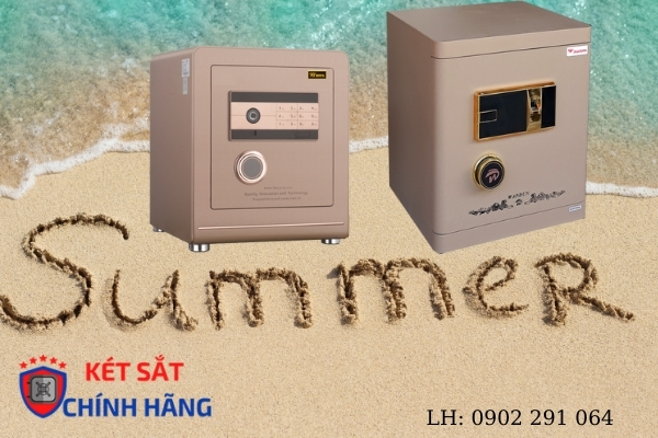 Két sắt mini vân tay - Mẫu két sắt an toàn - chính hãng