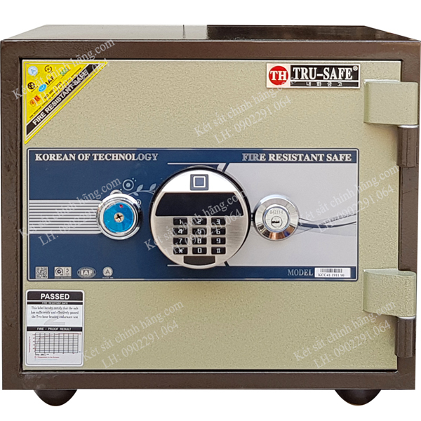 Tính năng chống cháy nổi bật của két sắt vân tay mini