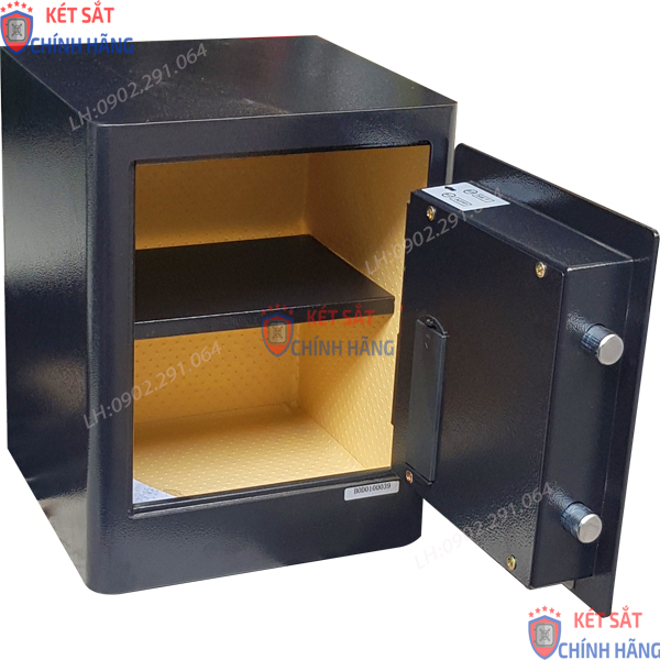 Hình ảnh Két sắt mini vân tay điện tử AIFEIBAO HK-MD-35AG màu đen, trắng1