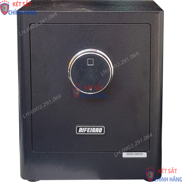 Hình ảnh Két sắt mini vân tay điện tử AIFEIBAO HK-MD-35AG màu đen, trắng3