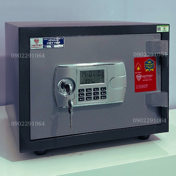 Két sắt mini Việt Tiệp KW39E điện tử chống cháy