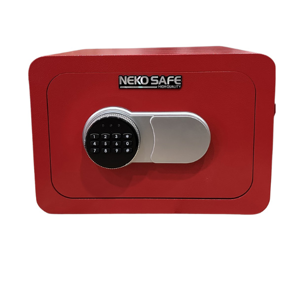 Hình ảnh Két sắt mini NEKO NS25 điện tử màu đỏ2