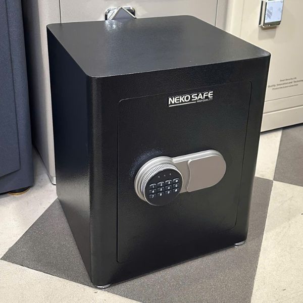 Hình ảnh Két sắt NEKO SAFE NS50 điện tử màu đen, trắng, đỏ3