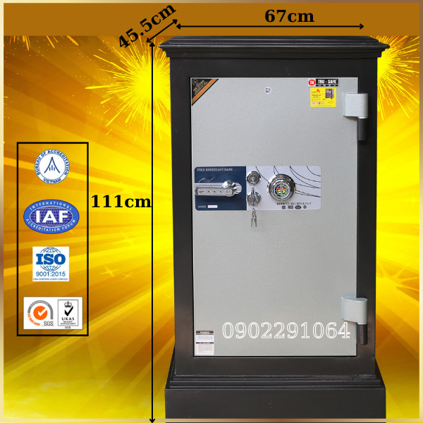 Hình ảnh Két sắt cỡ to trusafe C1110KC Khóa cơ  chống cháy0