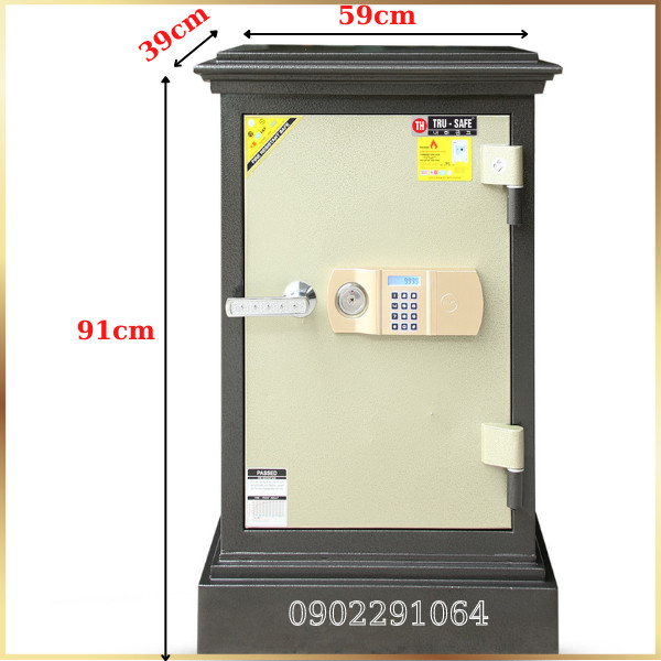 Két sắt Ngân Hàng trusafe E74 khóa điện tử giá rẻ cỡ lớn
