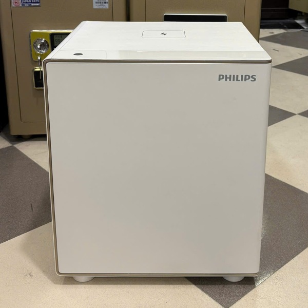 Két sắt đầu giường Philips SBX300 tích hợp vân tay và sạc không dây