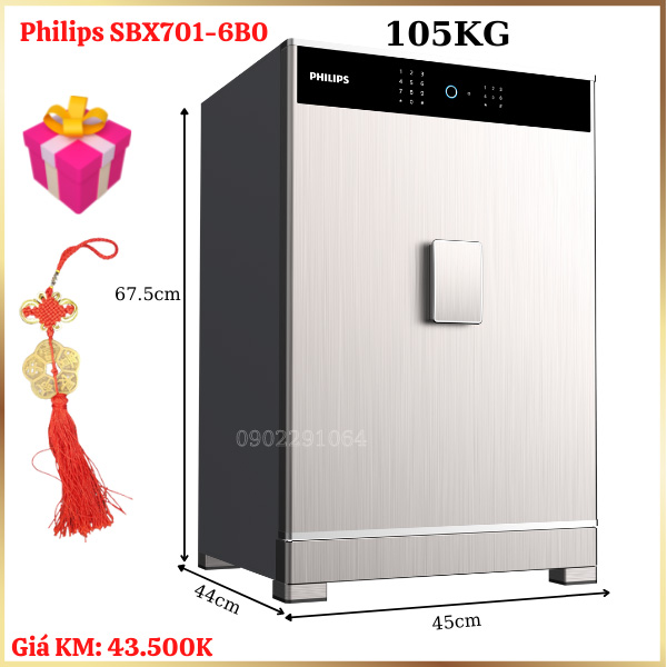 Hình ảnh Két sắt Thông minh Philips SBX701-6B00