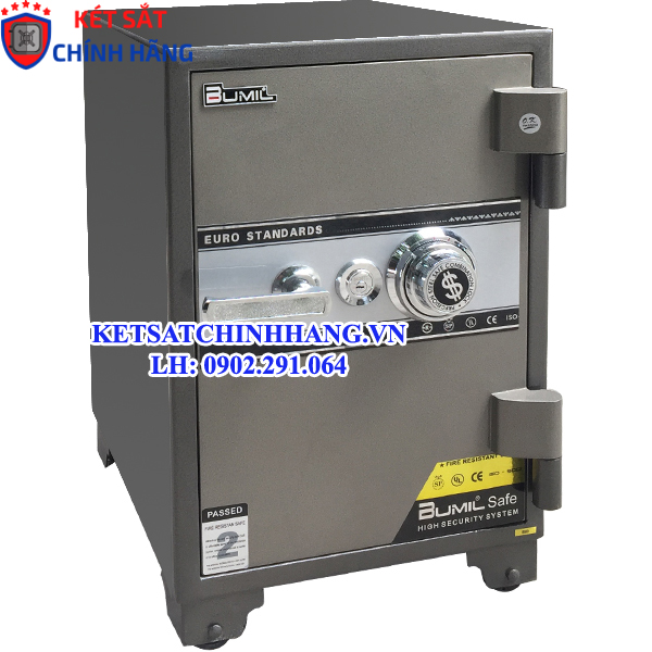 Két sắt Bumil BM1350 khóa cơ đổi mã: