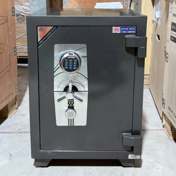 Hình ảnh Két sắt siêu cường Việt Nhật JP68FE vân tay điện tử0