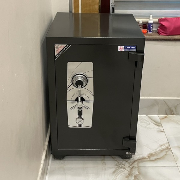 Két sắt siêu cường Việt Nhật JP81C khóa cơ đổi mã thép dày 12ly chống trộm lạy phá