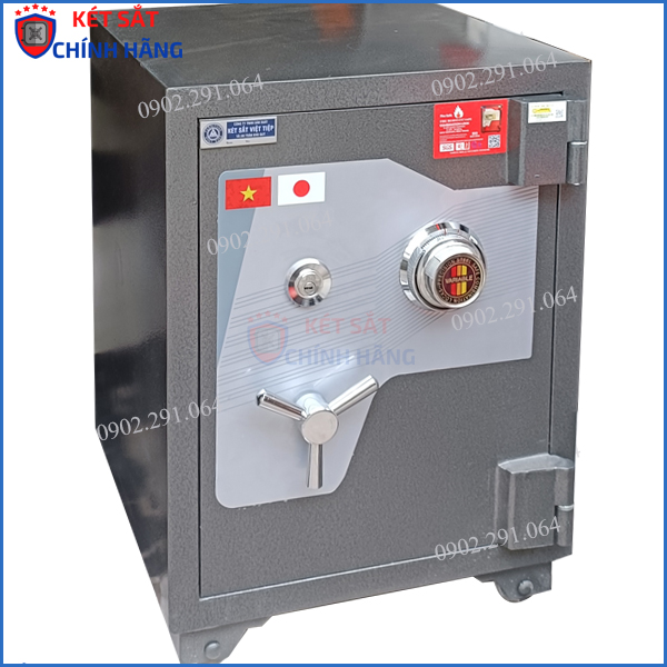 Hình ảnh Két sắt siêu cường khóa cơ Việt Tiệp KSC45C chống cháy0