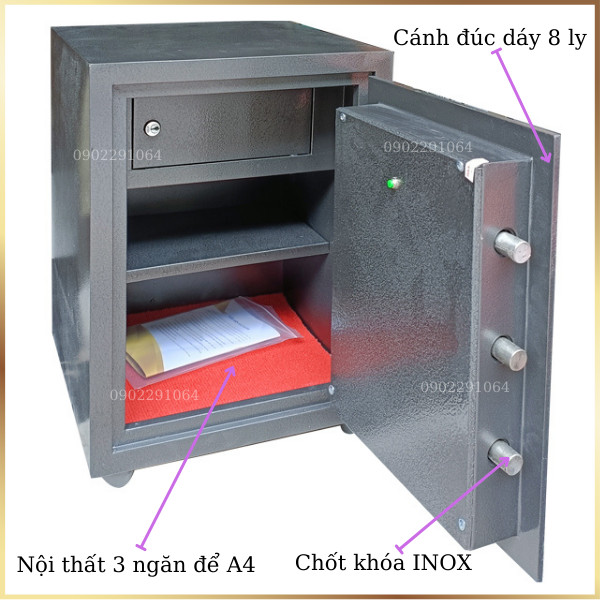 Hình ảnh Két sắt  Việt Tiệp KSC34E điện tử chống cháy1