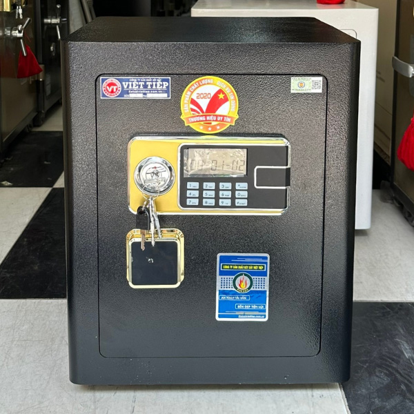 Hình ảnh Két sắt siêu cường Việt Tiệp KSC50E điện tử ( màu đen , trắng)0