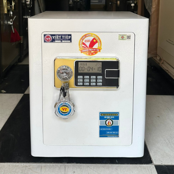Hình ảnh Két sắt siêu cường Việt Tiệp KSC50E điện tử ( màu đen , trắng)2