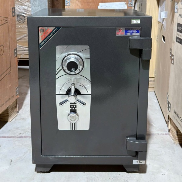 Hình ảnh Két sắt siêu cường Việt Tiệp KSC68C cơ đổi mã0