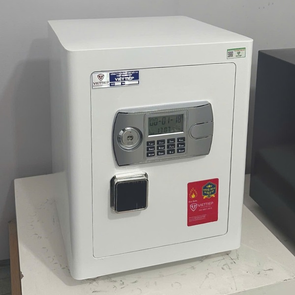 Hình ảnh Két sắt tài lộc Việt Tiệp KW52SCE điện tử thép dày0