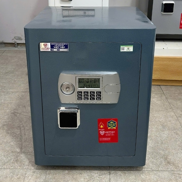 Hình ảnh Két sắt tài lộc Việt Tiệp KW58SCE điện tử chống cháy3