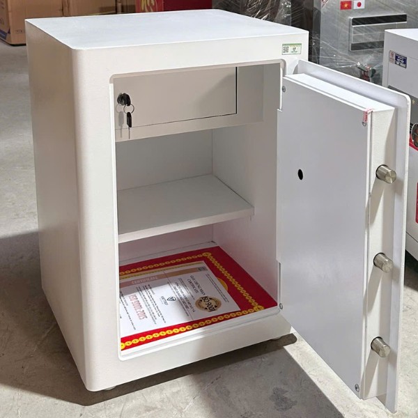 Hình ảnh Két sắt tài lộc Việt Tiệp KW63SCDM-70kg cơ đổi mã2