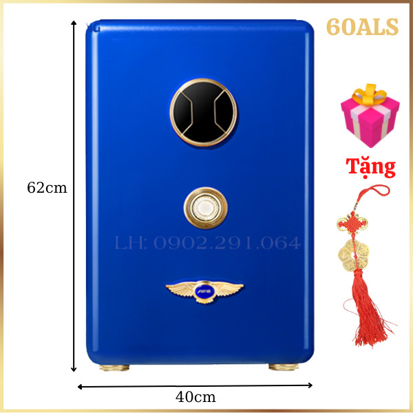 Hình ảnh Két sắt thông minh Aifeibao HK-A1D-60ALS (Blue) màu xanh0