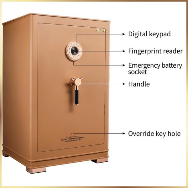 Két sắt IPU safe vân tay điện tử kết nối điện thoại mới nhất hiện nay