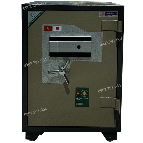 Hình ảnh Két sắt thông minh Việt Nhật VN99FE màu gold kết nối điện thoại2