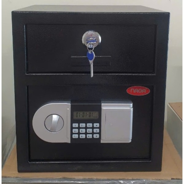 Hình ảnh Két sắt thu ngân DS50 có khay thả tiền cao cấp0
