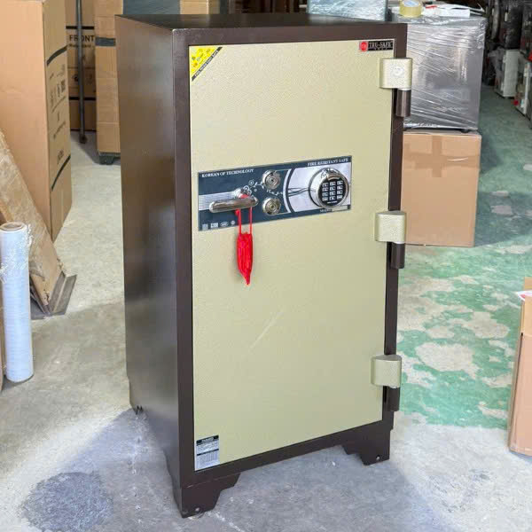 Két sắt vân tay cỡ lớn TH1000VTDT cao cấp chống cháy