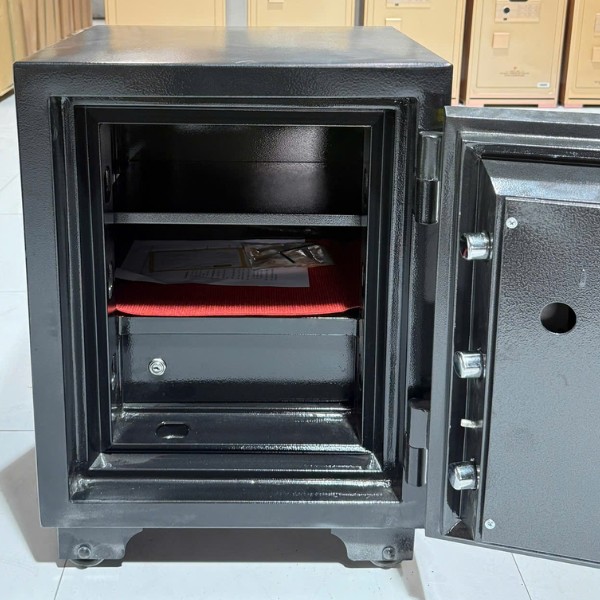 Hình ảnh Két sắt TOKYO TKO68C cơ đổi mã 110kg chống cháy cho gia đình công ty2