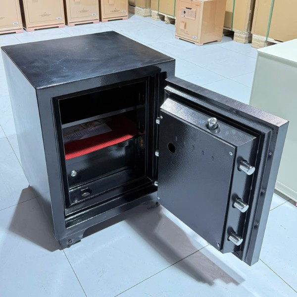 Hình ảnh Két sắt TOKYO TKO68C cơ đổi mã 110kg chống cháy cho gia đình công ty3