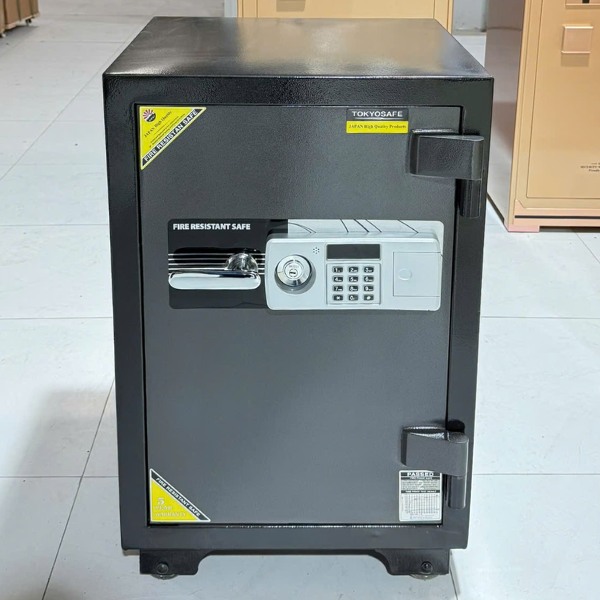 Hình ảnh Két sắt điện tử chống cháy TOKYO TKO79E 130kg màu đen0