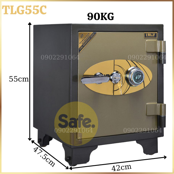 Hình ảnh Két sắt truly Gold TLG55C cơ0