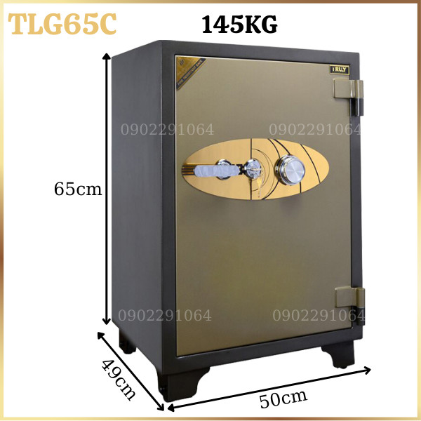 Hình ảnh Két sắt Truly Gold TLG65C cơ0