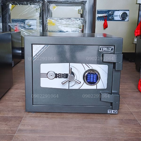 Hình ảnh Két sắt Truly siêu cường mã vân tay câp cấp TS42VT0