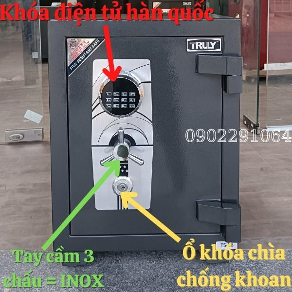 Hình ảnh Két sắt truly siêu cường xuất Mỹ TS56E điện tử made in KOREA màu đen4