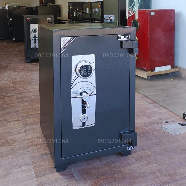 Hình ảnh Két sắt xuất mỹ Truly siêu cường TS81VT vân tay điện tử2