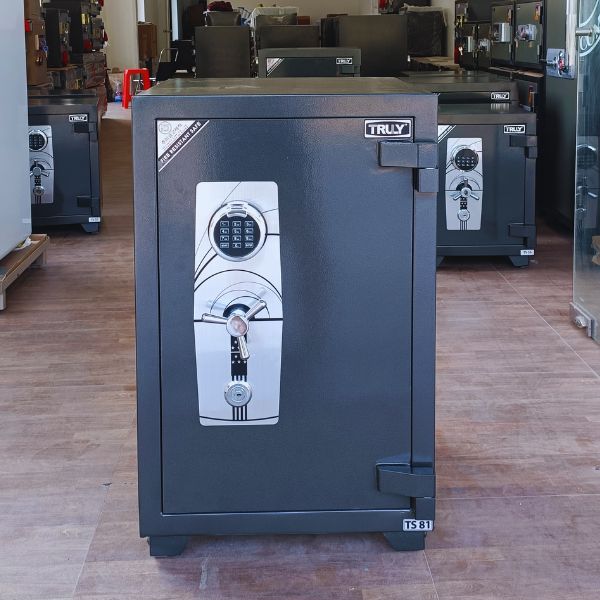 Hình ảnh Két sắt xuất mỹ Truly siêu cường TS81VT vân tay điện tử3