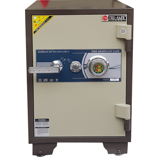 Hình ảnh Két sắt khóa cơ trusafe C125KC chống cháy giá rẻ0