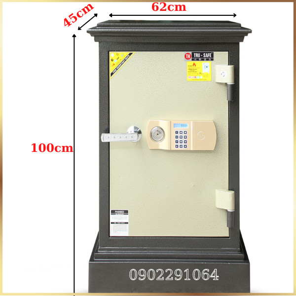 Hình ảnh Két sắt Hàn Quốc trusafe E170 Khóa điện tử chống cháy cỡ lớn0