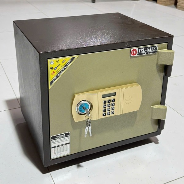 Hình ảnh Két sắt điện tử Trusafe HQ63DT chống cháy có báo động2