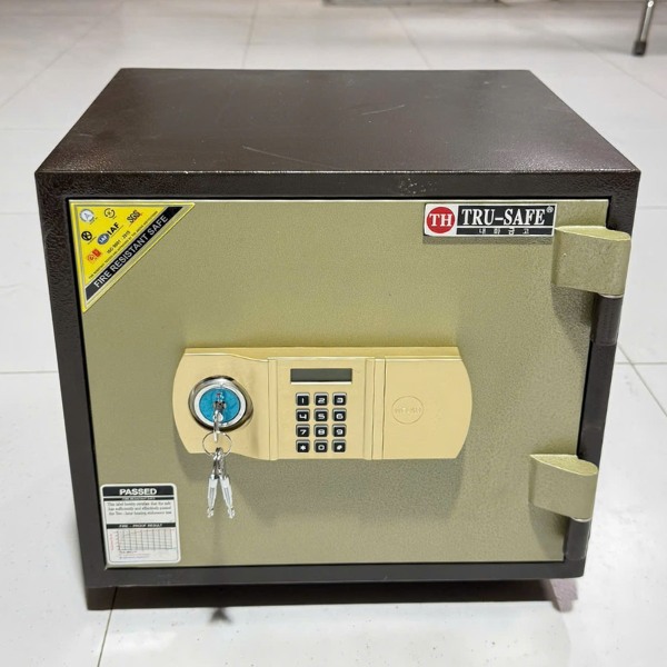 Hình ảnh Két sắt điện tử Trusafe HQ63DT chống cháy có báo động4