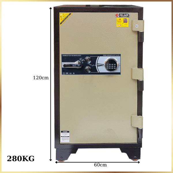Hình ảnh Két sắt khóa điện tử chống Hàn Quốc trusafe KS280DTLED0