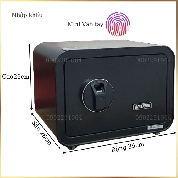 Két sắt mini vân tay giá rẻ D25