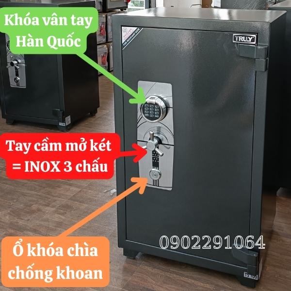 Két sắt vân tay điện tử Hàn Quốc Truly TS94VT an toàn dễ sử dụng