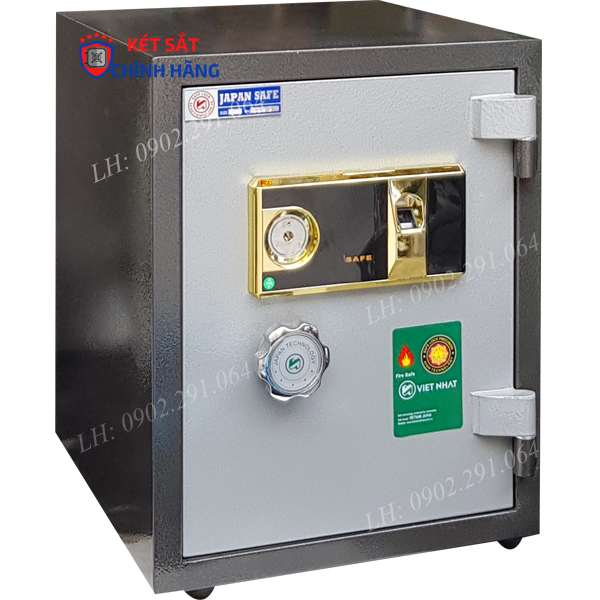 Két sắt gia đình chống cháy việt nhật VN58VT vân tay cao cấp giá