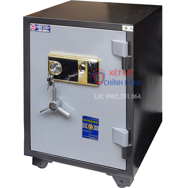 Két sắt vân tay Việt Tiệp KW130VT chống cháy 1200 độ C