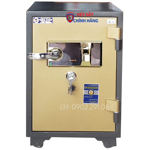 Két sắt vân tay Việt Tiệp KW130VT chính hãng giá rẻ cho gia đình