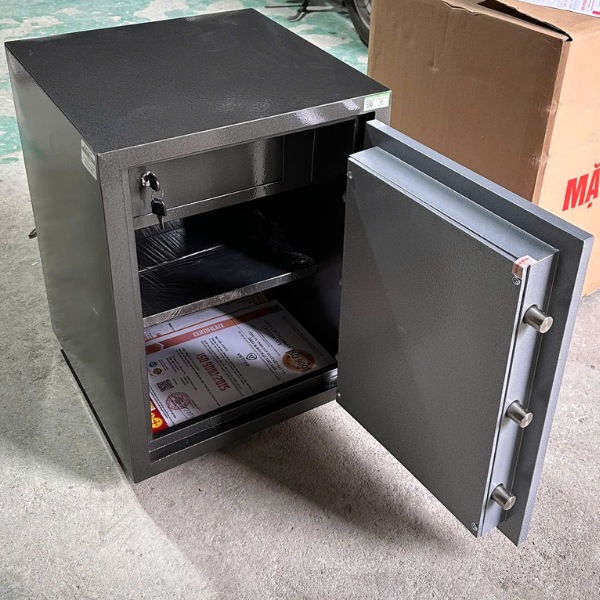 Hình ảnh Két sắt Việt Tiệp khóa cơ KW55C chống cháy chống trộm2