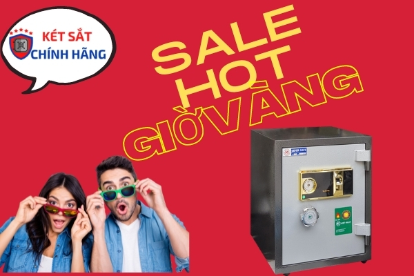 Chương trình giảm giá két sắt Việt Nhật khi mua tại Đức Phương